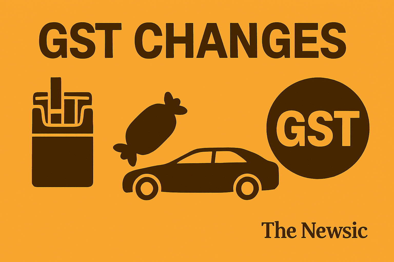 poster for GST change