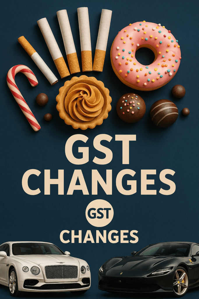 poster showing GST c