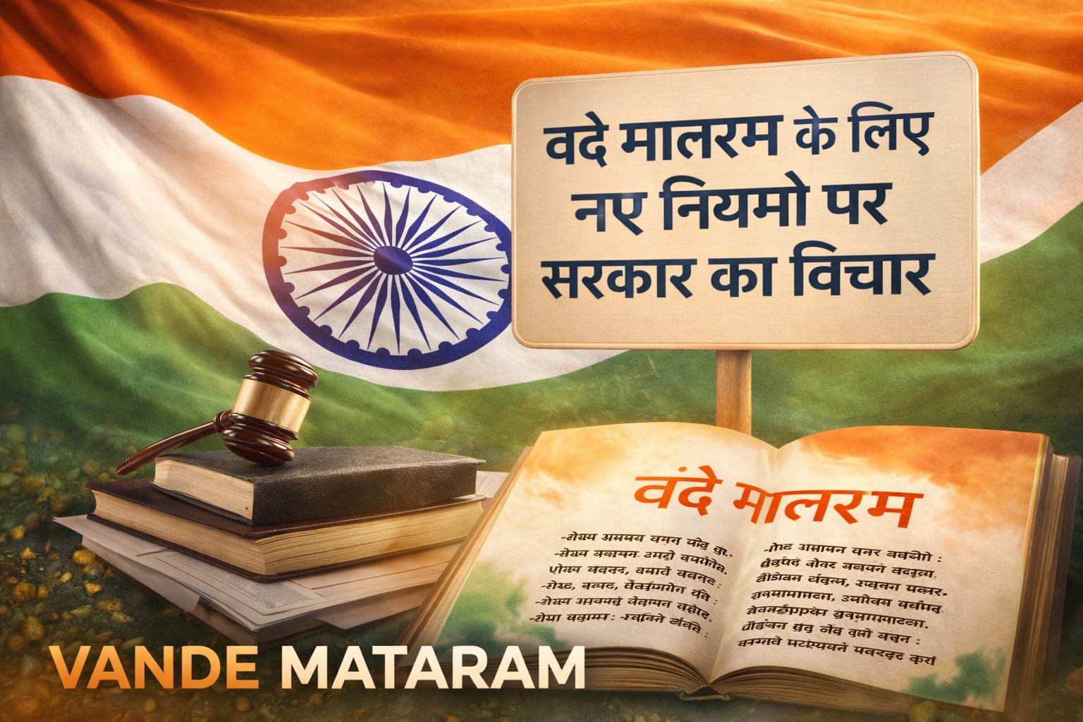 वंदे मातरम् को राष्ट्रीय गान जैसा दर्जा? सरकार कर रही है नए प्रोटोकॉल पर विचार