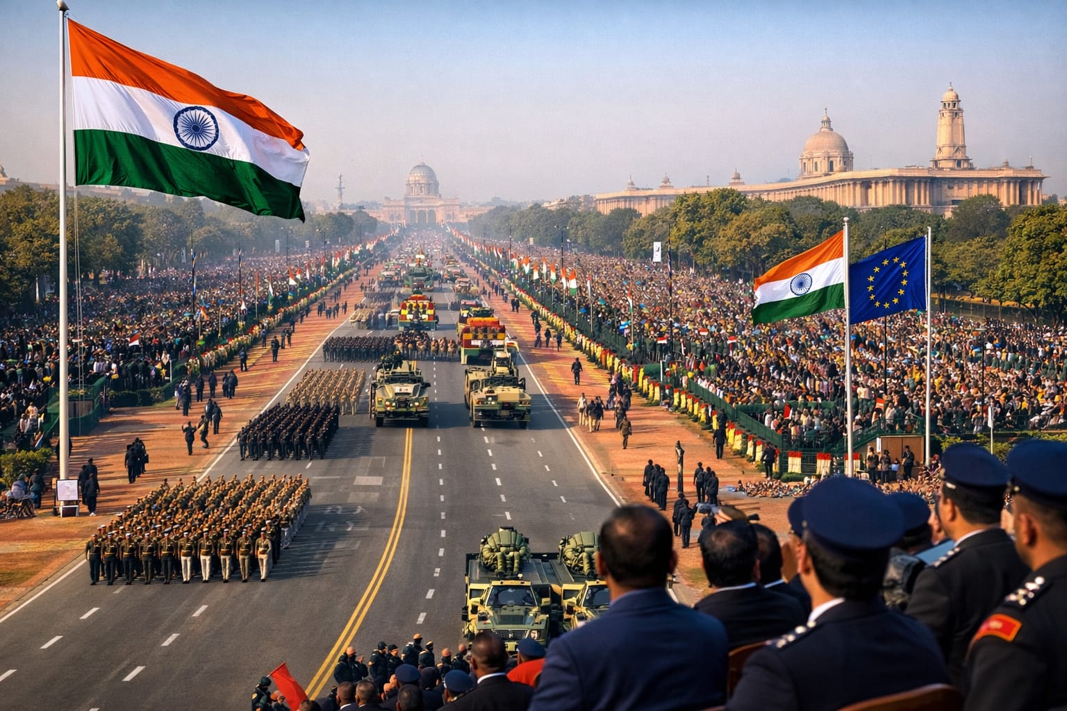 गणतंत्र दिवस 2026: भारत का 77वां गणतंत्र पर्व और यूरोप के साथ नई साझेदारी