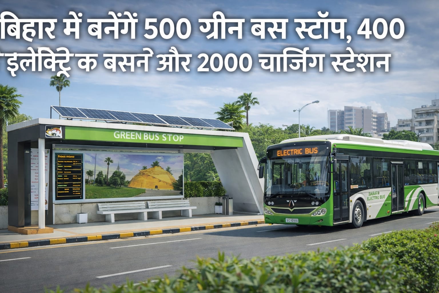 यात्रियों के लिए खुशखबरी, बिहार में बदलेगा बस स्टॉप का चेहरा