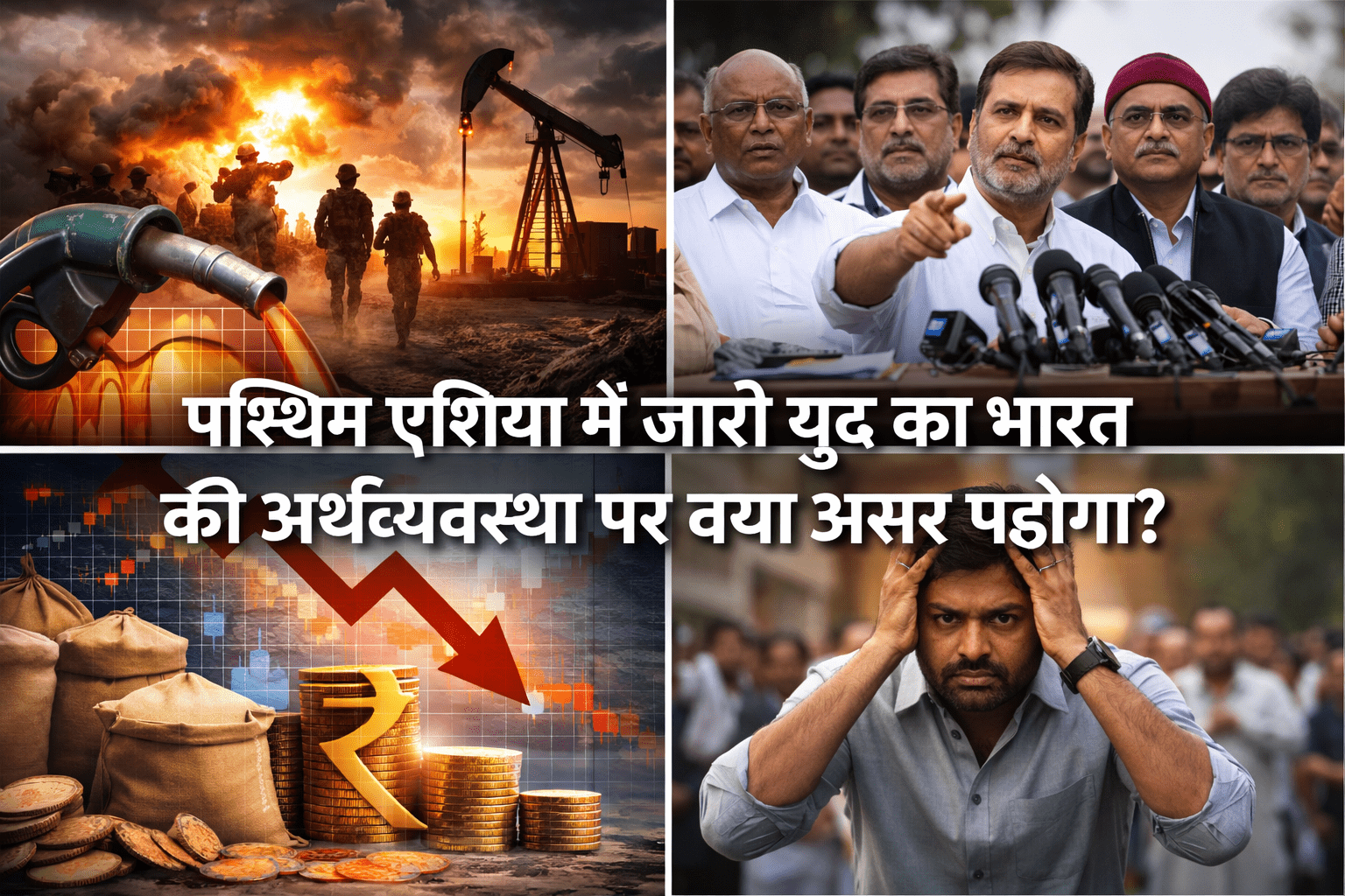 पश्चिम एशिया युद्ध का असर: विपक्ष ने अर्थव्यवस्था को लेकर सरकार को घेरा