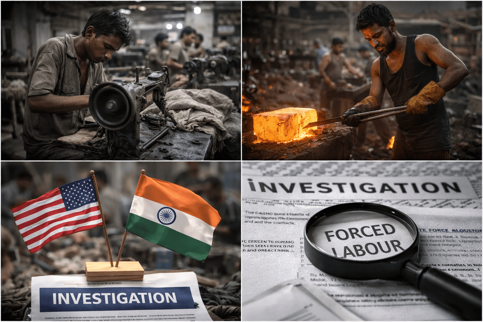 अमेरिका ने भारत समेत कई देशों पर शुरू की नई जांच, जबरन श्रम से बने उत्पादों पर फोकस