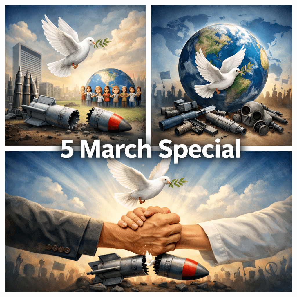 5 मार्च: शांति और जागरूकता का संदेश देने वाला खास दिन