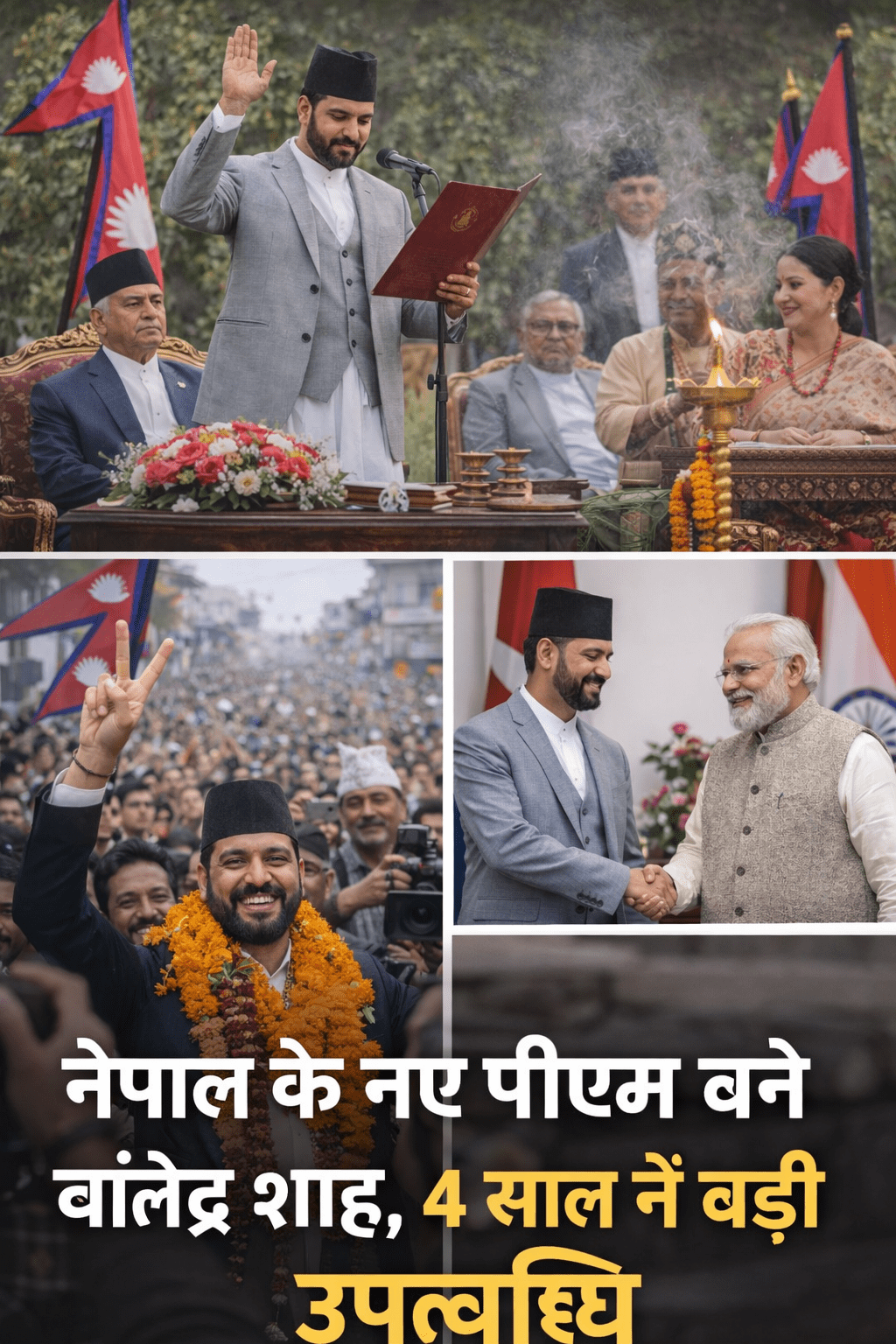 चार साल में मेयर से प्रधानमंत्री तक: बालेंद्र शाह की ऐतिहासिक छलांग