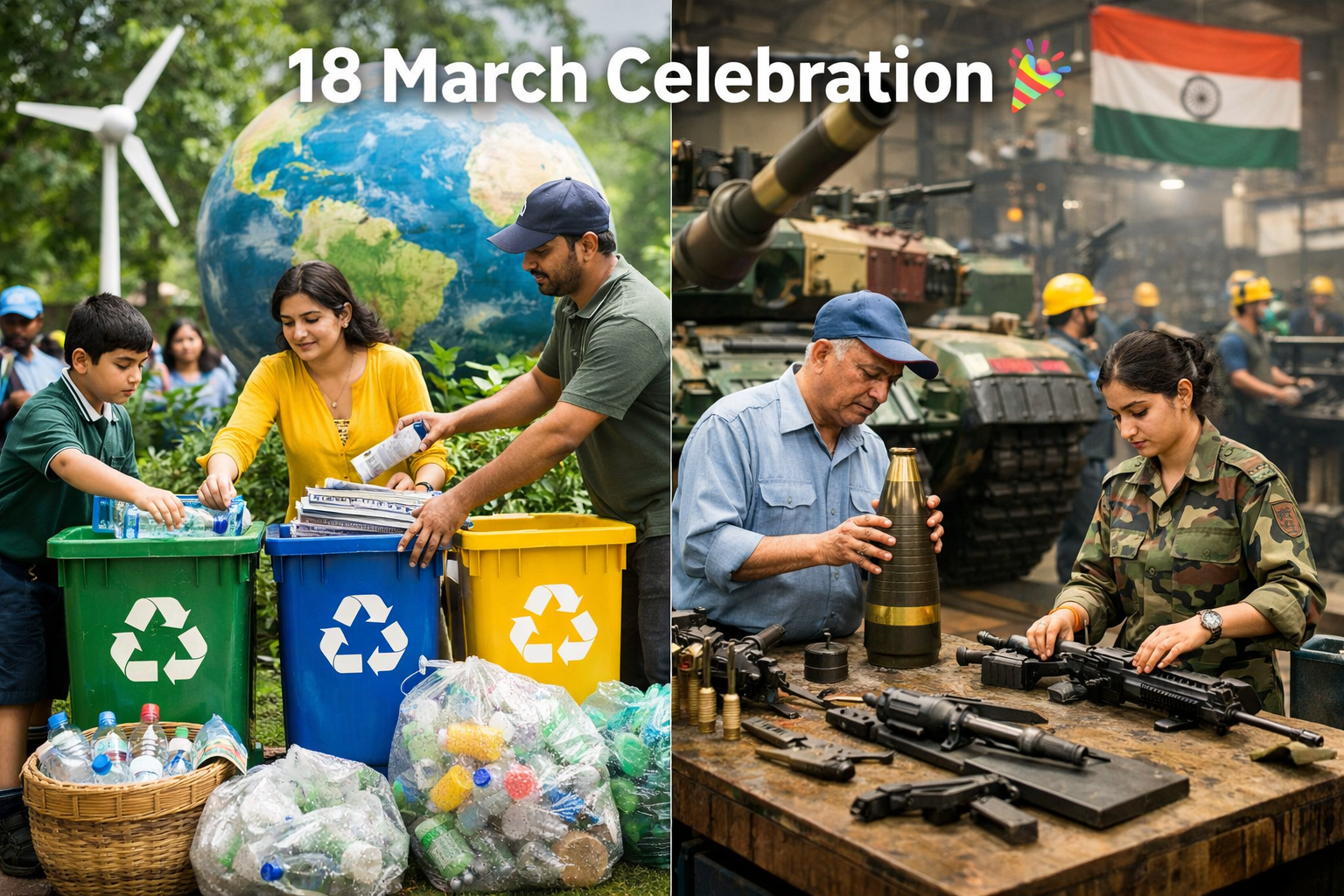 18 मार्च: पर्यावरण और देशसेवा को समर्पित खास दिन