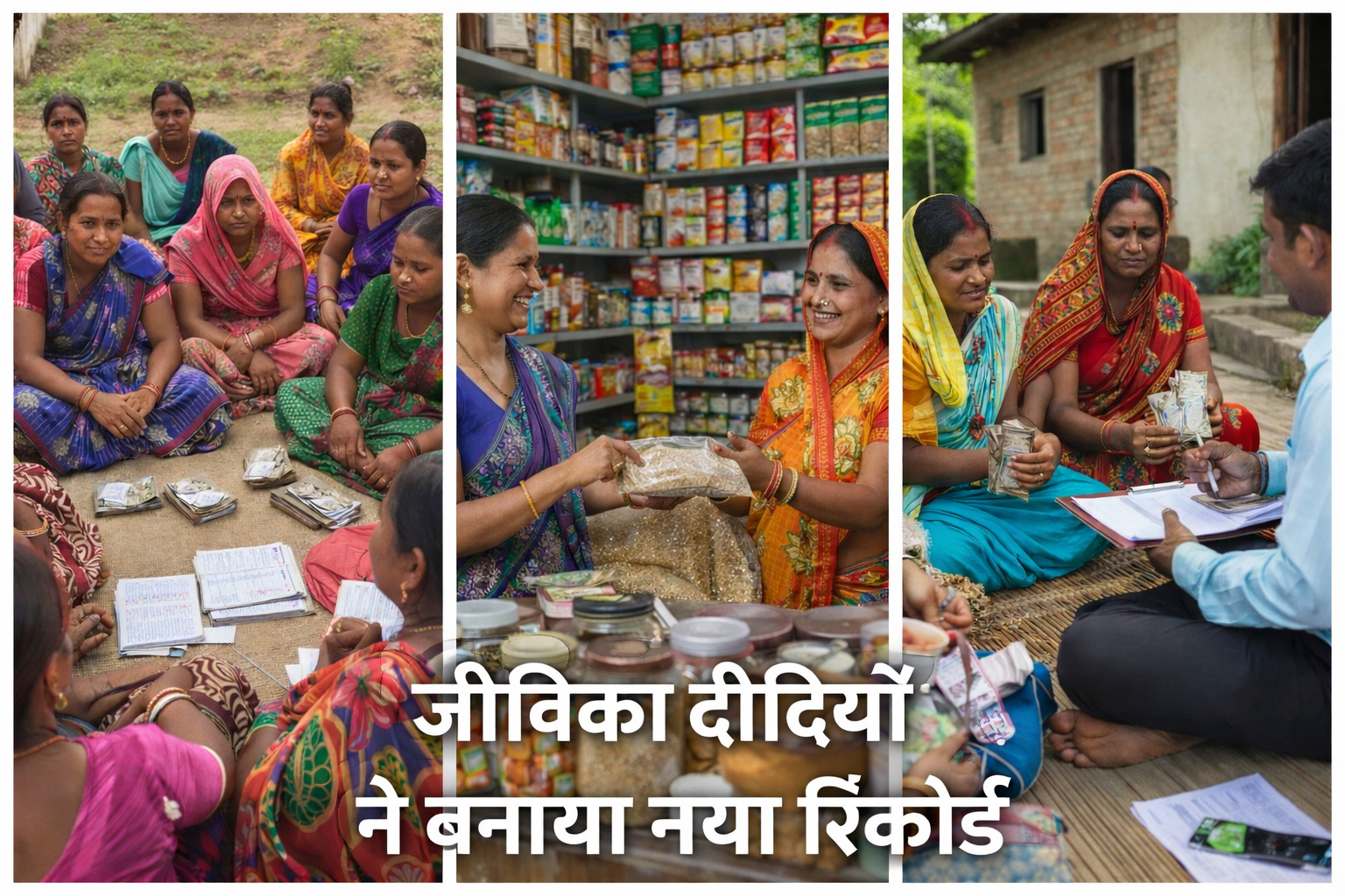 बिहार में जीविका दीदियों का नया रिकॉर्ड: 11,500 करोड़ का कर्ज, लाखों महिलाओं को मिला रोजगार का सहारा