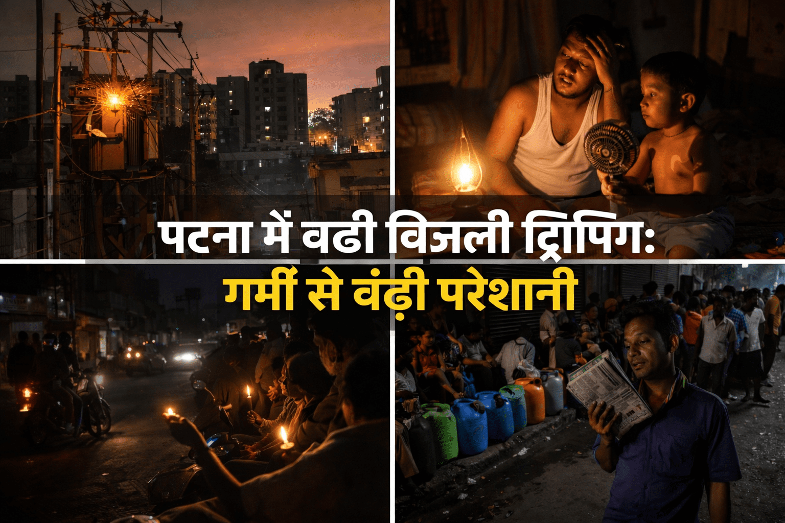 राजधानी में बिजली संकट गहराया: गर्मी बढ़ते ही ट्रिपिंग से लोग परेशान