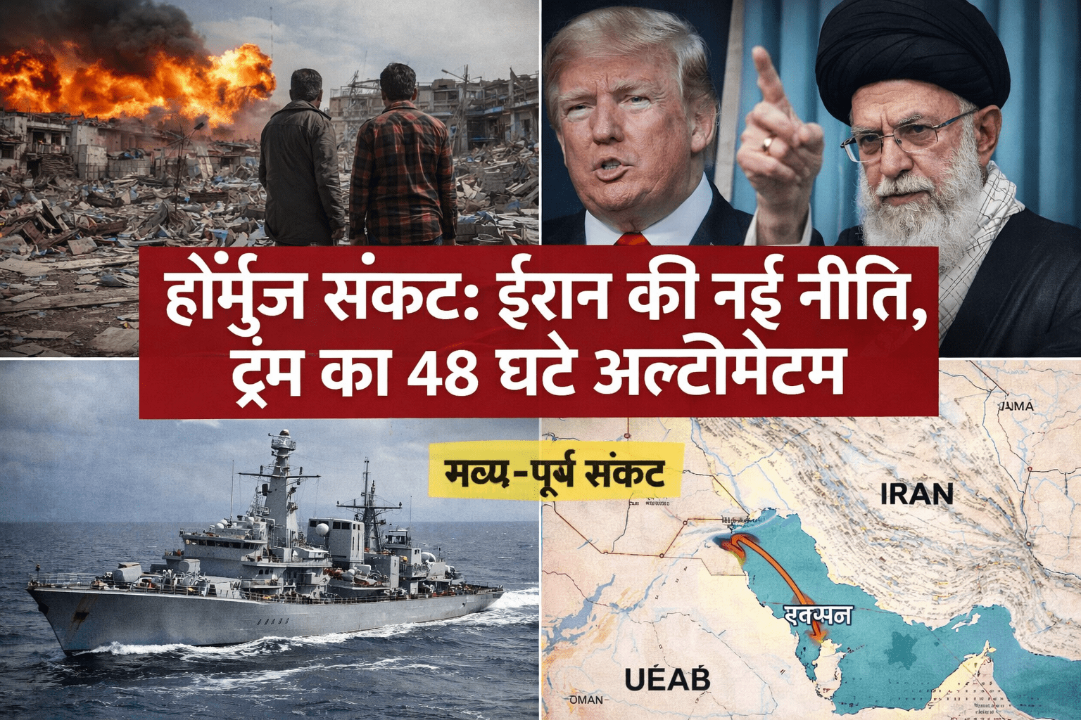 होर्मुज संकट गहराया: सहयोगी देशों को राहत, अन्य पर शुल्क का प्रस्ताव